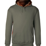 Adult Athletic Fleece Camo Accent Hooded Sweatshirt