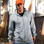 Adult Hooded Full-Zip Fleece