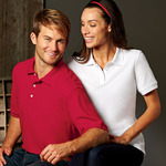 UltraClub® Men’s Platinum Honeycomb Piqué Polo