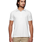 Men's 4.4 oz., 100% Organic Cotton Jersey Short-Sleeve Polo