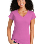 Softstyle ® Ladies Fit V Neck T Shirt