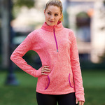 J.America Ladies' Cosmic 1/4-Zip Fleece