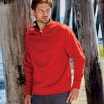 &reg; Adult DRI-POWER&reg; SPORT 1/4-Zip Cadet Collar Sweatshirt